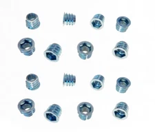 16 Pack 3/8-16 Wood Insert Nuts W/Flange - Hex Drive - 15/32" Hole  I-NUT375F
