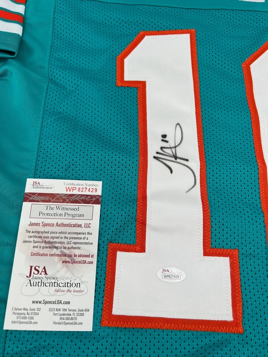 Tyreek Hill Aqua Miami Dolphins Autographed Nike Elite Jersey