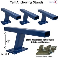 Tall Truck Mounting Arms - Car O Liner Frame Rack Compatible