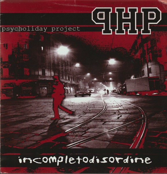 VINILO 7" PHP (PROYECTO PSICOLIDAY) INCOMPLETO DISORDINE ITALIA BUENA VOLUNTAD