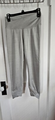 Nike Dri-Fit Gray Crossover High Waisted Leggings women Size Medium