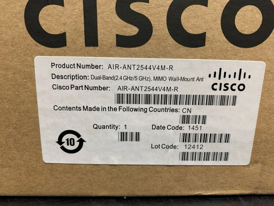 Cisco Aironet AIR-ANT2544V4M-R8 Antenna - Dual Band B2A3CY1868 NEW OPEN BOX - Image 3 of 4