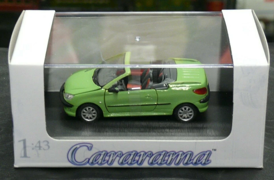 21/43ème : PEUGEOT 206 CC - OUVERTE - CARARAMA Référence 001432 - NEUVE EN BOITE - Photo 3/3