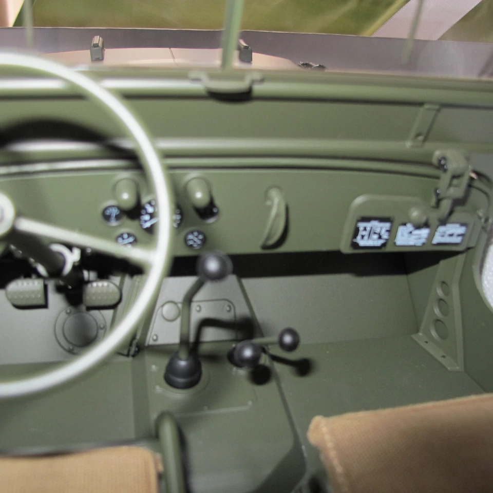   jeep willys modello scala 1/8 ixo..no hachette - Immagine 4 di 4