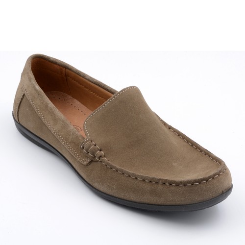 Mocassini uomo estivi scamosciati IMAC scarpe casual leggere pelle senza lacci - Foto 8 di 8