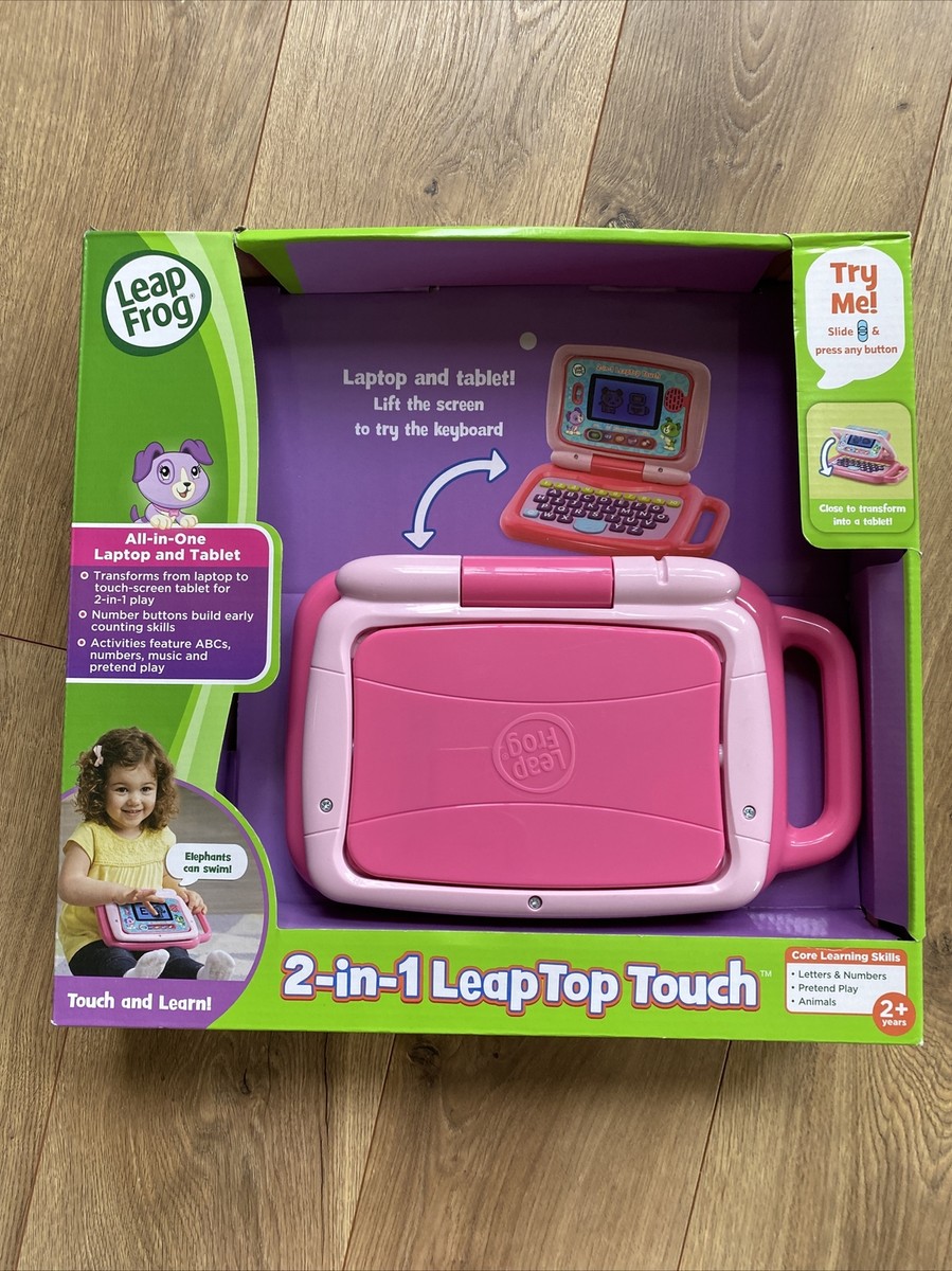 LeapFrog 2-in-1 LeapTop Touch, Pink 804046594208| eBay