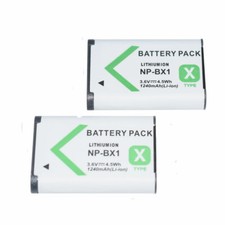 Image of 2pcs NP-BX1 Battery for Sony Cyber-Shot DSC-HX400V II III HDR-AS100V DSC-HX300D