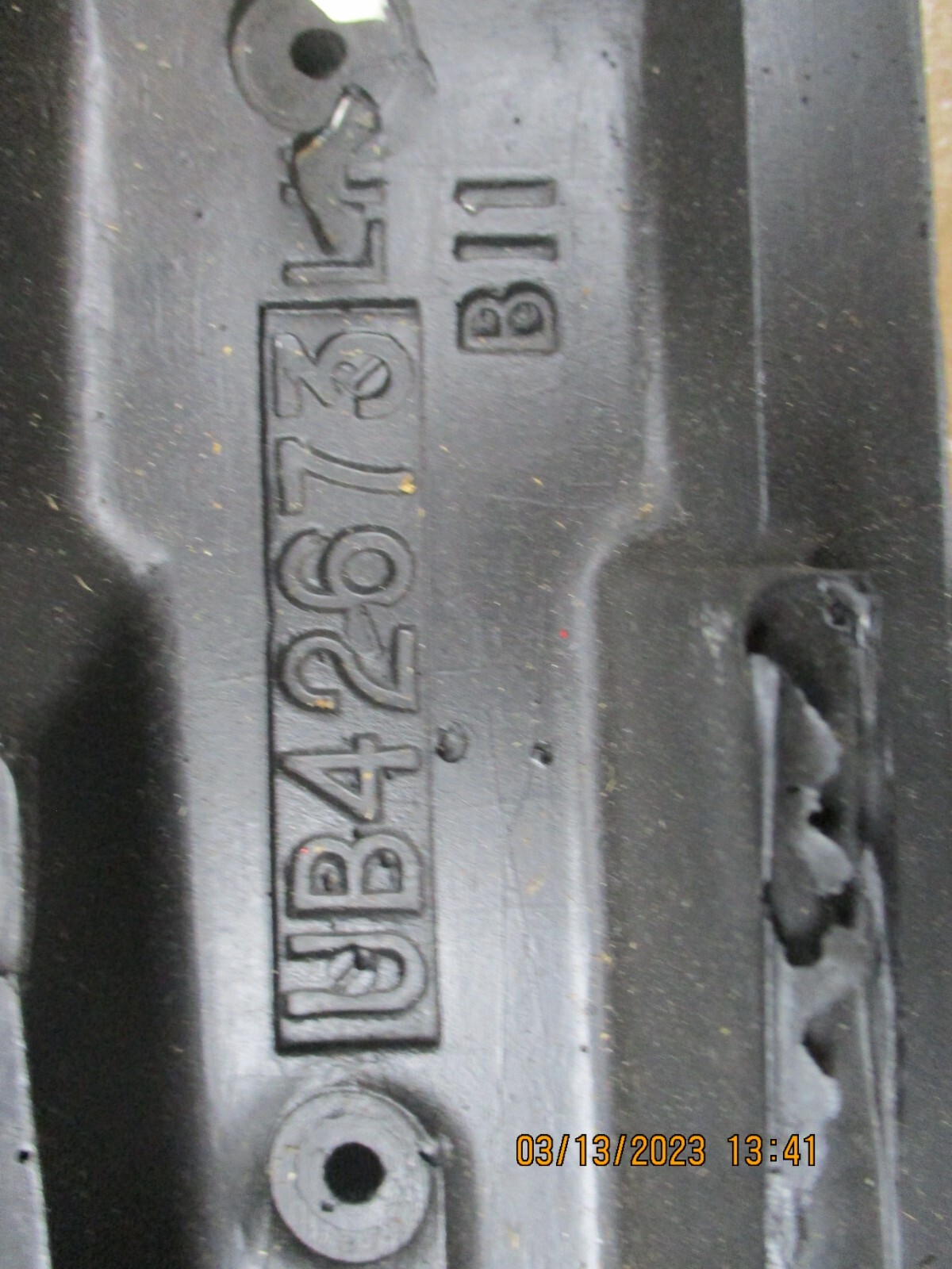 LEFT FRONT BUMPER END, ROLLS ROYCE SILVER SPUR  UB42673
