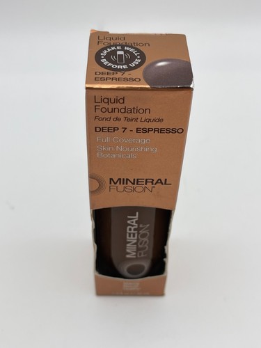 Mineral Fusion Full Coverage Liquid Foundation 1.0 fl oz CHOOSE YOUR SHADE - Picture 15 of 26