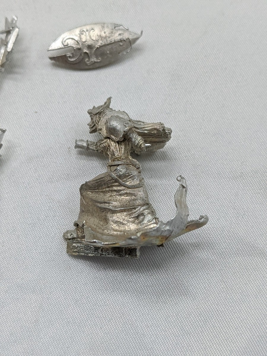 Figurine Miniature Zaldar The Black Lord VALIANT METAL - échelle 28/32mm - Neuf Non Peinte