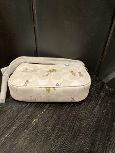 COACH Chalk Multi Nolita 15 With Hula Print Small Shoulder Bag Purse - NWT - Picture 5 of 8
