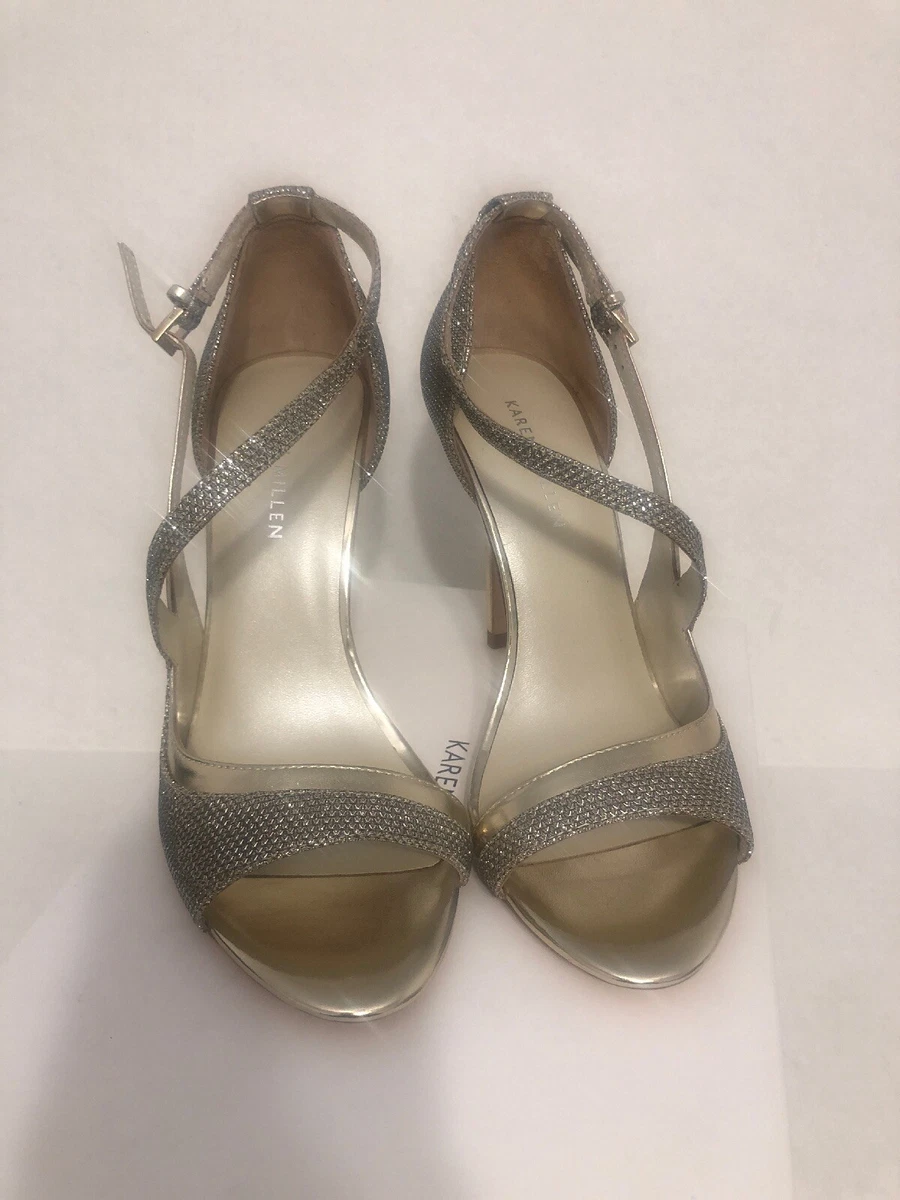 Karen millen shop gold shoes