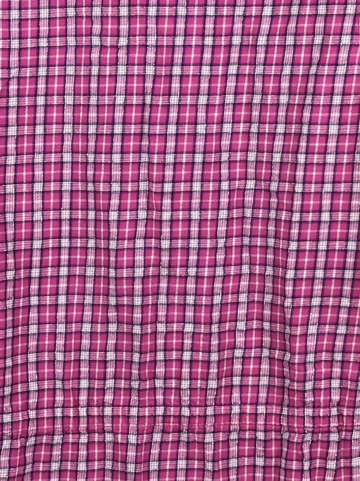 UNDERCOVER Abito da notte lungo Victoria's Secret ROSA donna taglia M rosa a quadri con bottoni SLV