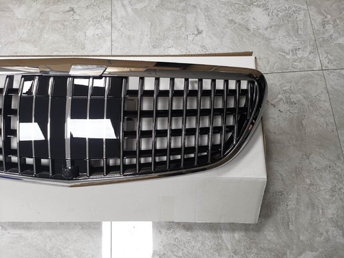 New Chrome S680 Style Grille with ACC for Mercedes W222 S class 2014-2019 4Door - Picture 6 of 7