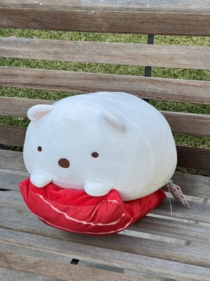 San-X Sumikko Gurashi Polar Bear On Tuna 14  Plush Shirokuma Maguro RARE Sushi