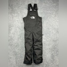 The North Face Boys Girls Freedom Insulated Bibs TNF Black NF0A7WP2 Sz XS 6