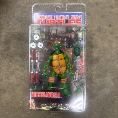 NECA Teenage Mutant Ninja Turtles 2008 Michelangelo Mirage TMNT Clamshell New
