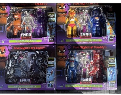  Five Nights at Freddy s Endo Series LOT ToyFreddy Bonnie Chica Mangle