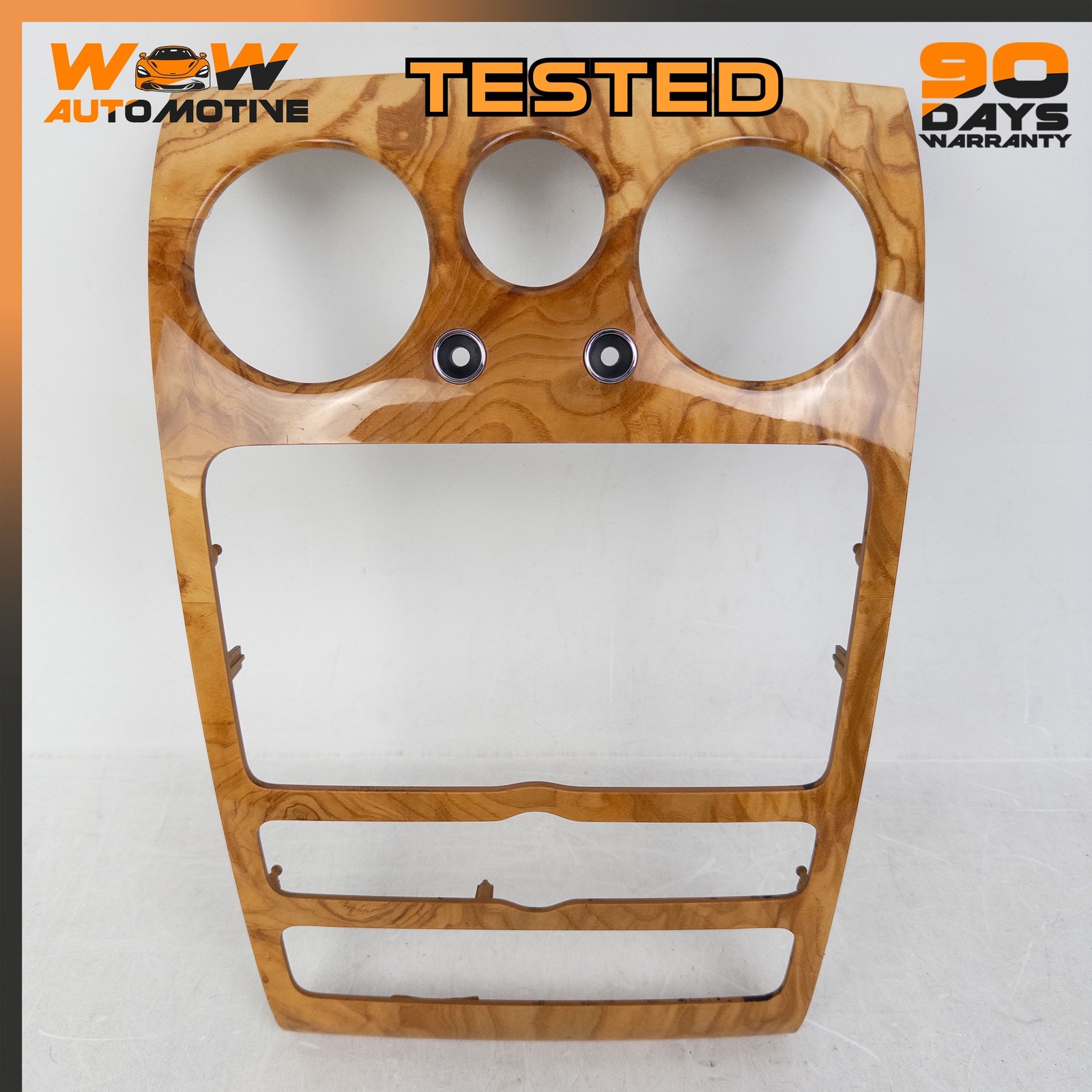 04-13 BENTLEY CONTINENTAL GTC GT CENTER DASHBOARD INSTRUMENT PANEL WOOD OEM