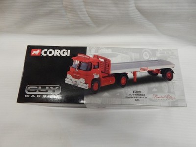 Corgi Guy Warrior Plattformanhänger BRS 29201 Neu in OVP 1:50