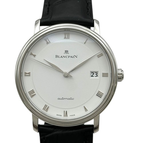 Blancpain Villeret Ultra Slim 6223 1127 55A White Stainless Steel Automatic Men