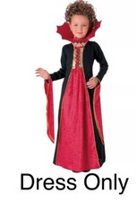 Rubies Gothic Vampiress Vampire Costume DRESS ONLY Girls Size Large 10/12
