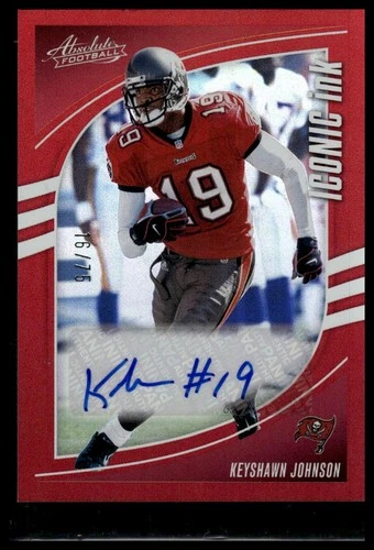 2025 Panini Absolute Keyshawn Johnson Red (RAW)