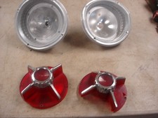 1964-1965 FORD Falcon and Ranchero Taillights Pair Used FoMoCo