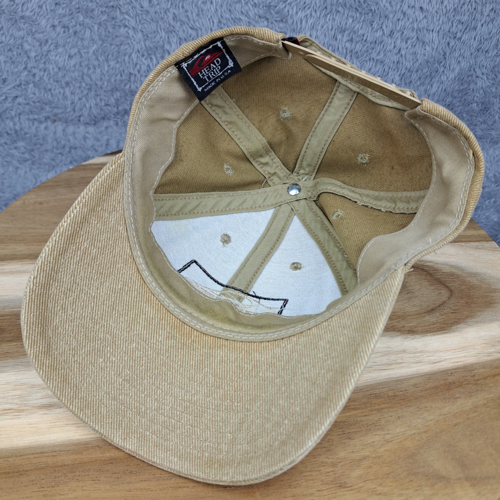 Vintage Quicksilver Essentials Hat Cap Snapback B… - image 6