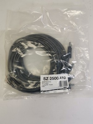 RITTAL connection cable SZ 2500.410 / 3 m / 2-pole / 24VD / 5 pack NEW