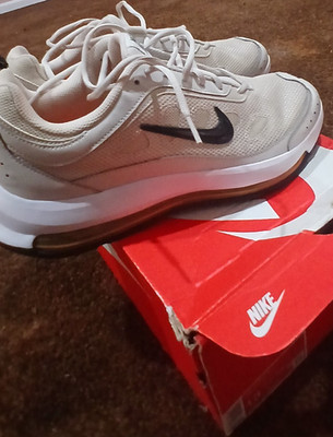 Nike Air Max AP Beige White Black Low Top Mesh Sneakers Breathable Lightweight