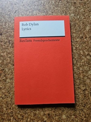 Lyrics | Bob Dylan | Englisch | Taschenbuch | Reclam Universal-Bibliothek | 2008