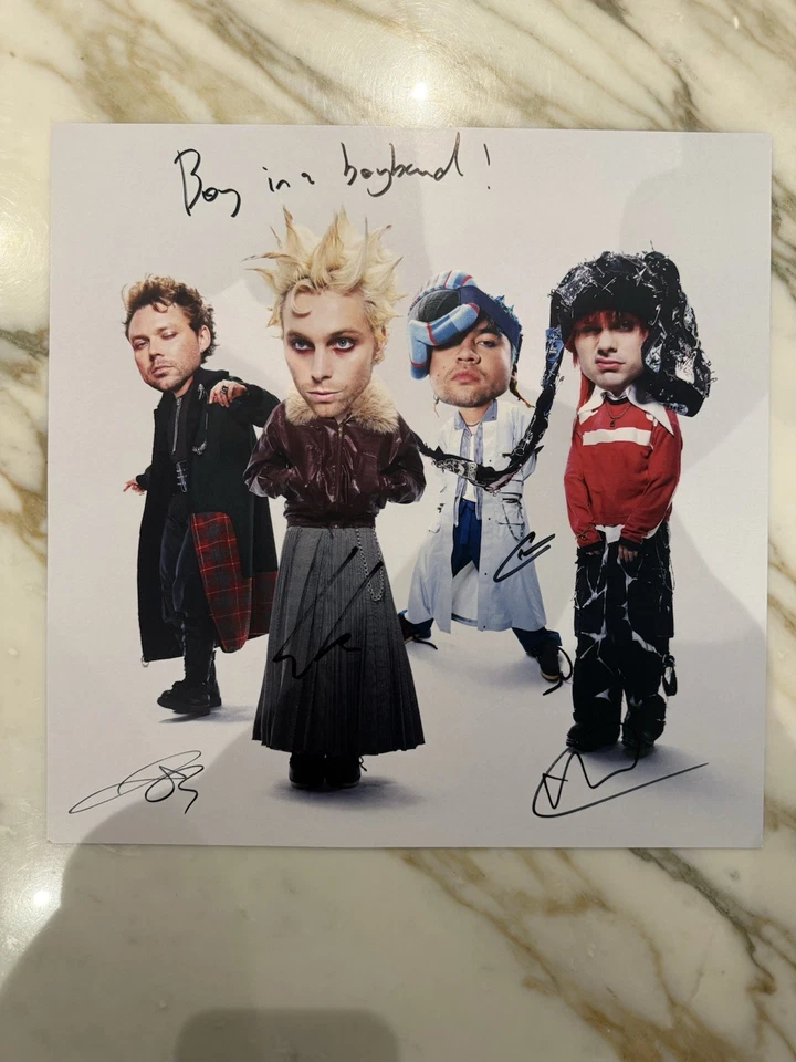 5 Seconds of Summer - Everyone’s A Star! CD + SIGNED PRINT w/ HANDWRITTEN LYRICS - Image 2 of 4