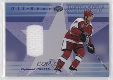 2001-02 ITG Be A Player Memorabilia All-Star Jersey /98 Ziggy Palffy #ASJ-03 4gd