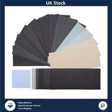 Sandpaper Assortment, Wet/Dry 400-20000 Grit, 35 Sheets 9x3.6 Inch