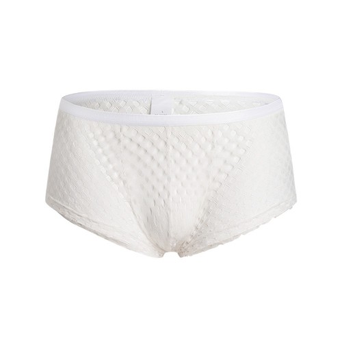 Stylische Herren Mesh Boxershorts Netzdesign für atmungsaktive Unterwäsche - Picture 7 of 20