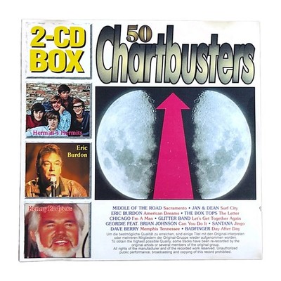 50 Chartbusters   2-CD Box
