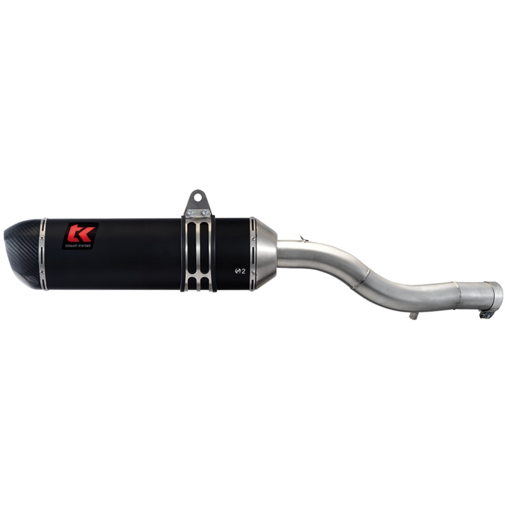 Kawasaki Z900 18 Oval H2 Exhaust Pipe Power Sound
