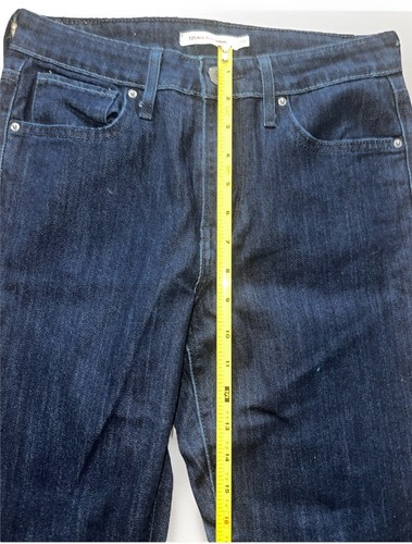 Levi's 721 High Rise Skinny Blue Jeans Stretch Women's Size 29 Dark Wash - Picture 5 of 13