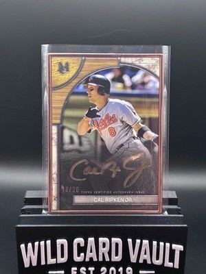 2025 Topps Museum Collection Cal Ripken Jr Museum Framed