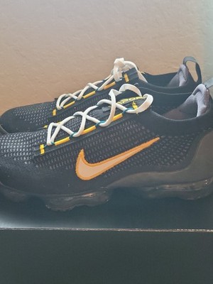 Nike Air Vapormax 2021 FK Black University Gold Sneakers DH4086-001 Men's 11 New