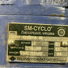 Sumitomo Cyclo Indiana Industrial Electric Gearmotors for Sumitomo Cyclo Indiana Industrial Electric Gearmotors for