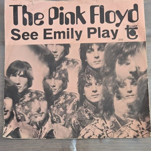 Pink Floyd See Emily Play / Scarecrow 7" Vinyl Promo Single Tower 356 w/ Sleeve