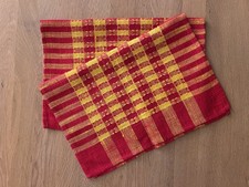 One Pair of Retro Vintage Woven Fabric Place Mats