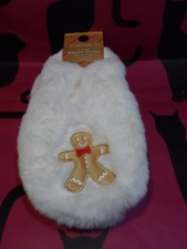 Gingerbread Man Slippers Memory Foam Slipper Socks 6-8 Uk -Cosy and Soft Primark