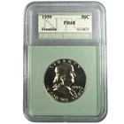 1959 Franklin Proof Half Dollar Numitrust PR68 NA489
