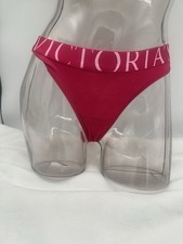 NWT VICTORIA'S SECRET EXPLODED VIBRANT FUCHSIA SMALL THONG