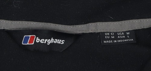Berghaus Women's Black Fleece Jacket UK 12 Casual Outdoor - Picture 3 of 12