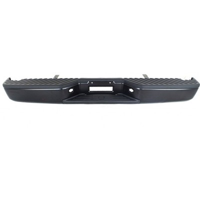 For Nissan Titan Step Bumper 2004-2015 Black Steel All Cab Types 850229FM0B