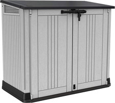 Keter Store It Out Nova Outdoor Garden Furniture Storage 880L, Light Grey